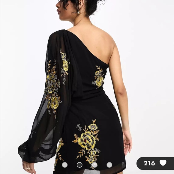 ASOS One Shoulder Dress - Picture 2 of 6